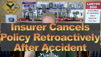 Insurance Co Retroactively Cancels Coverage After Accident