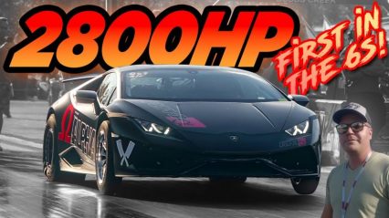 Wheelie Lambo Becomes the First in the 6s, Quickest in the World!