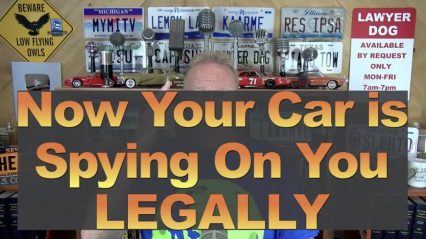Your Car is Spying on You – LEGALLY