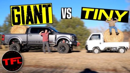 Can a Tiny Truck Outwork a BIG Truck?