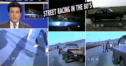 Vintage Clip Shows Street Racing in the 80s