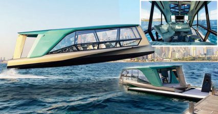 ‘The Icon’ world’s first all-glass flying yacht, BMW