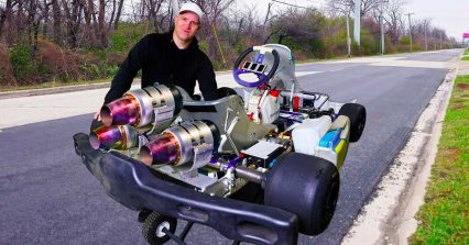 A Triple Jet Engine Go-Kart You’d be MAD to Drive