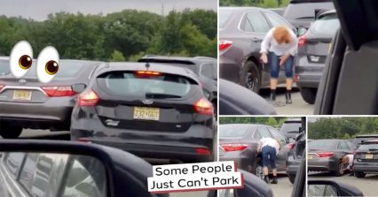 Woman Bashes Parked Car, Makes the Great Escape – Fail
