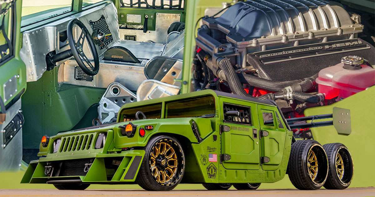 #alt_tag modified hummer goes to auction
