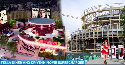 Tesla’s Drive-in Theater Now Under Construction