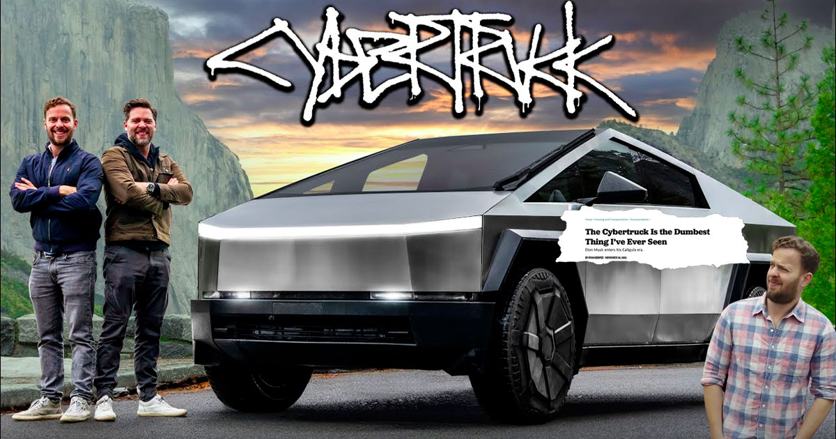 #alt_tag review of the new tesla cyber truck