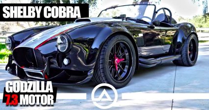 The Ultimate Build Pairs 7.3L Godzilla And Shelby Cobra