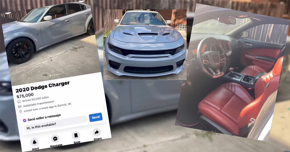 #alt_tag Hellcat charger stolen in driveway