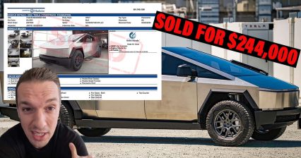 New Cybertruck Auctioned Yields $244k and a Lawsuit