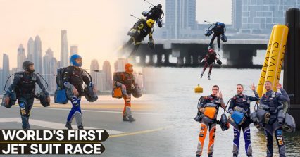 New Sport, World’s First Ever Jet Suit Race In Dubai
