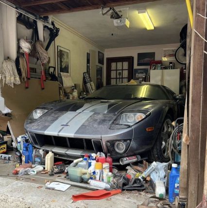 Forgotten Treasure: $300,000 2005 Ford GT Discovered Rotting in a Garage