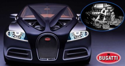 Bugatti’s New V-16 in a cutting-edge front-engined hypercar
