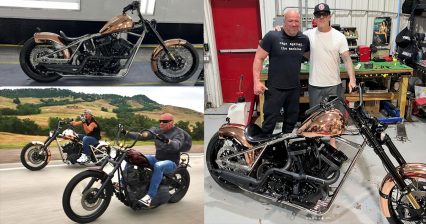 Jesse James Hands Over New Bike to Dana White After Four Years