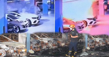 New Safety Concerns as Mercedes EQE Catches Fire in Garage