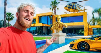 Jake Paul’s New $16M Mansion Features car collection, Pool, More