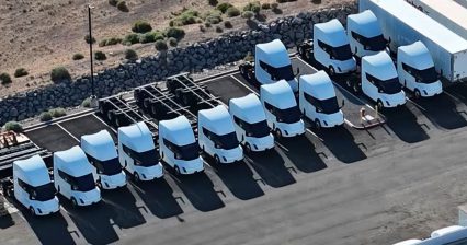 New Tesla Semi Trucks Roll Off Assembly Line in Numbers