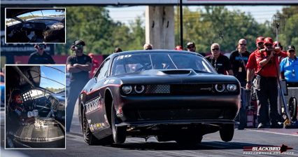 Alex Laughlin And Blackbird Break New Ground in Factory X NHRA Challenger!