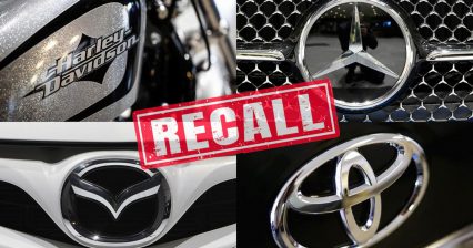 Mazda, Toyota, GM, Harley Announce New Urgent Nationwide Recalls